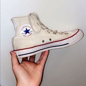 White high top converse